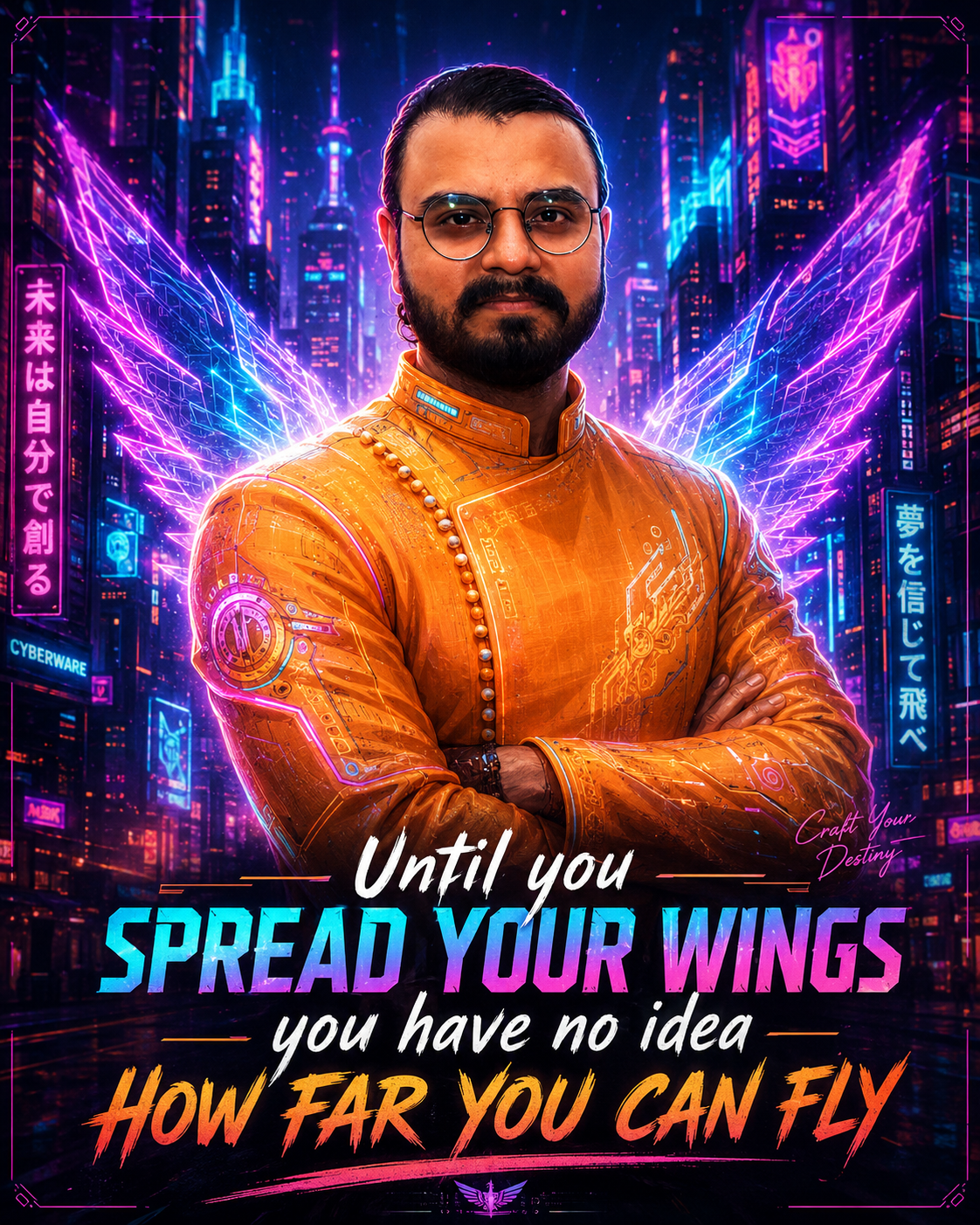 Naveen Manwani personal brand visual