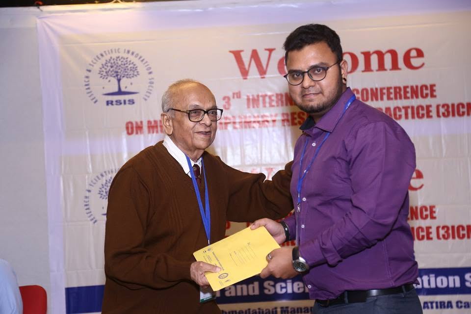 2016 research recognition and presentation material